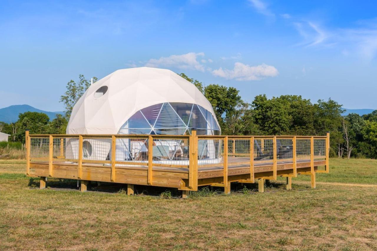 Tranquil Dome At Faraway Camp Guest House Luray Exterior photo